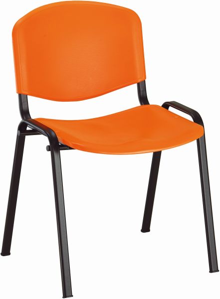 ISO PLAST - konferenèná stolièka, sedadlo a operadlo lisovaný plast