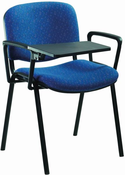ISO - konferenèná stolièka s podrúèkami a sklápacím stolíkom